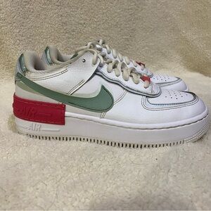 Nike Women's Air Force 1 Seafoam Shadow 7.5 Sneakers